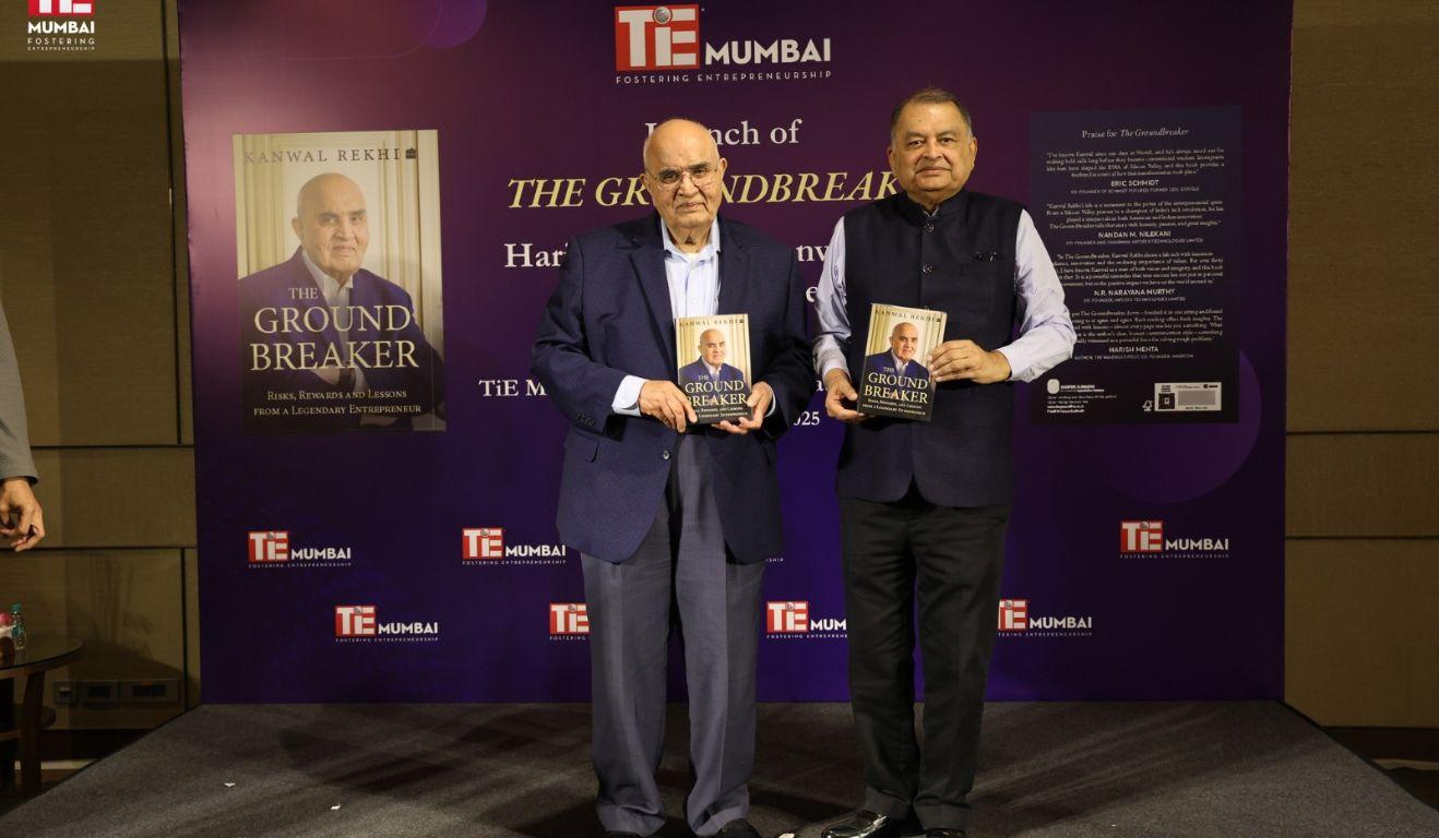 TiE Mumbai celebrates the launch of Kanwal Rekhi’s Book – The Groundbreaker
